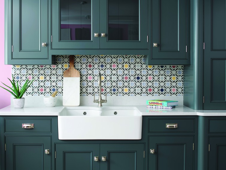 Patterned Tiles - Bathroom Bazaar Kitchen Sinks Uk